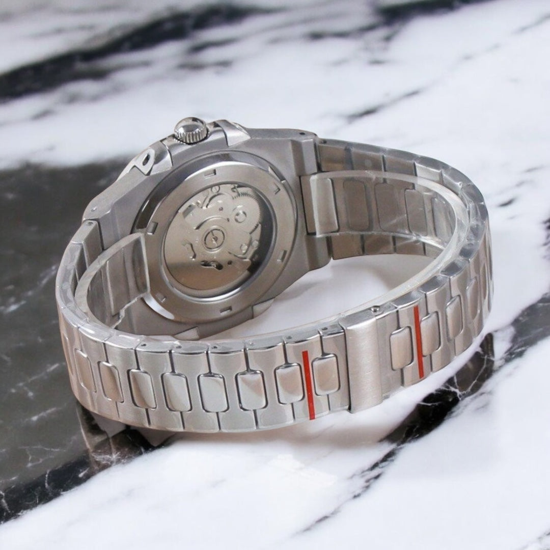 SEIKO MOD NAUTILUS | OFFENES HERZ ROSÉGOLD