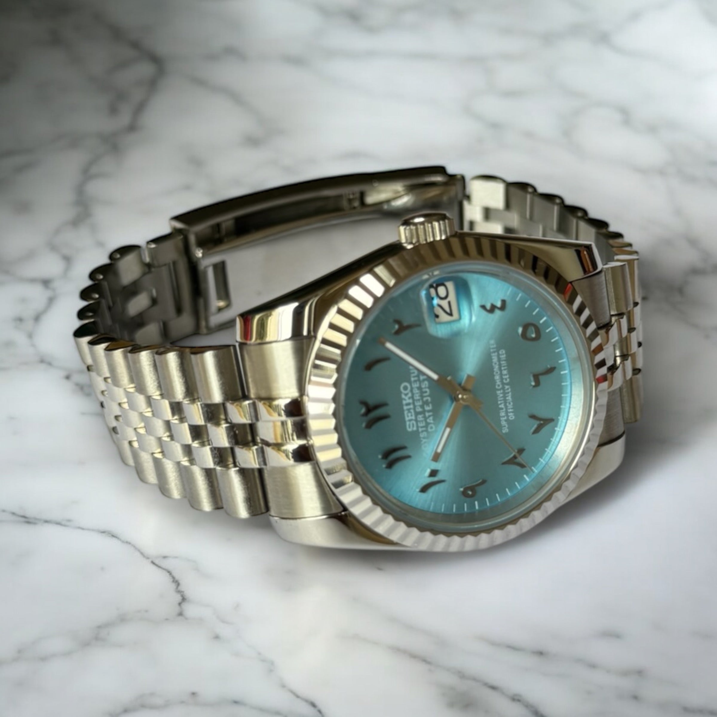 SEIKO MOD ARABISCHES ZIFFERBLATT