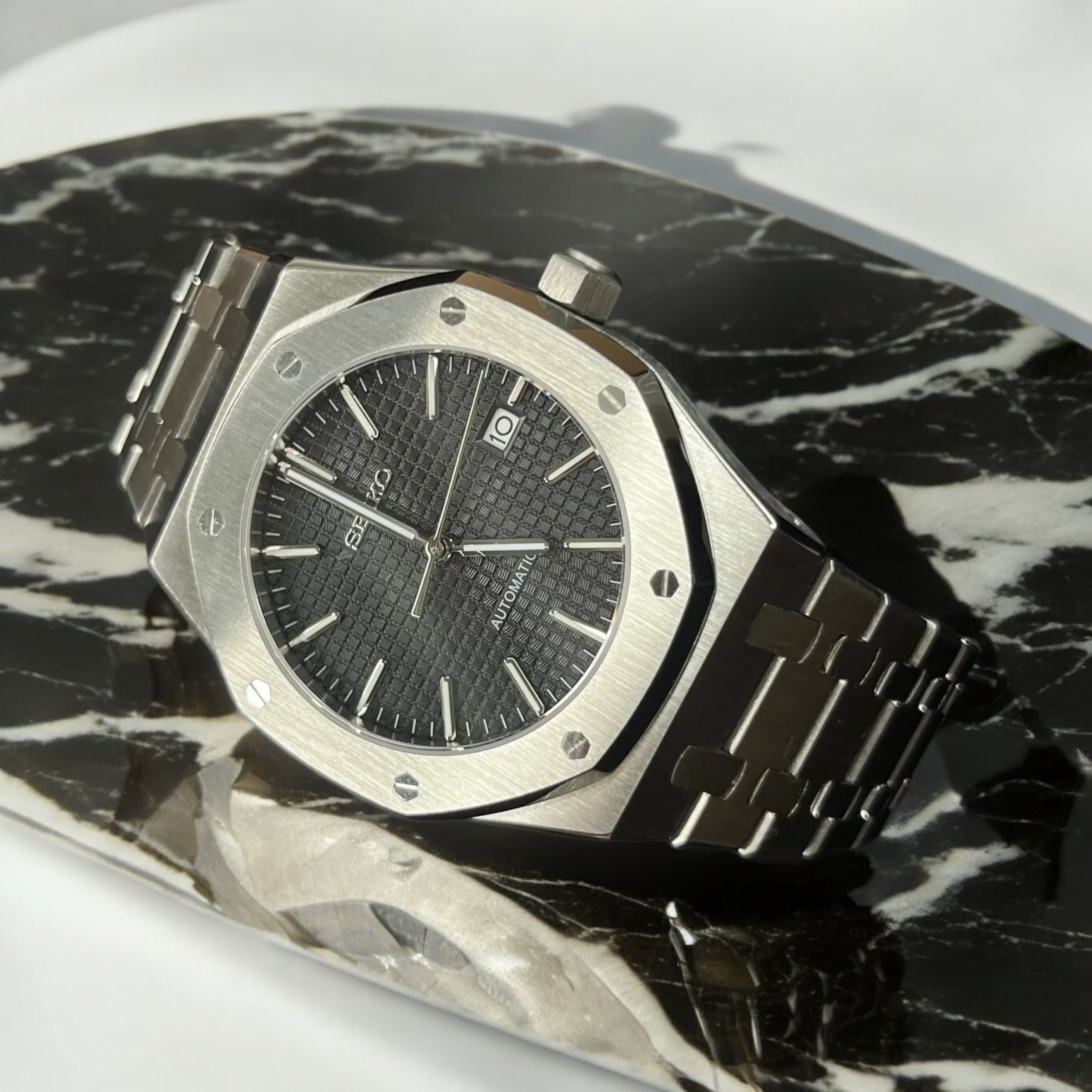 SEIKO MOD ROYAL OAK | SCHWARZ