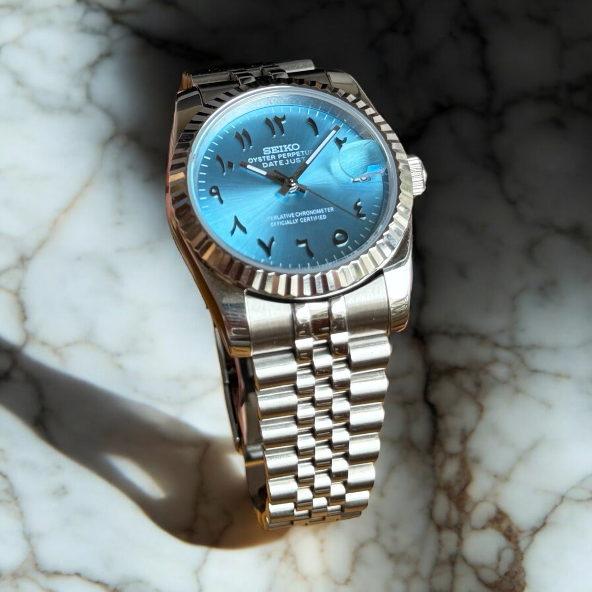 SEIKO MOD ARABISCHES ZIFFERBLATT
