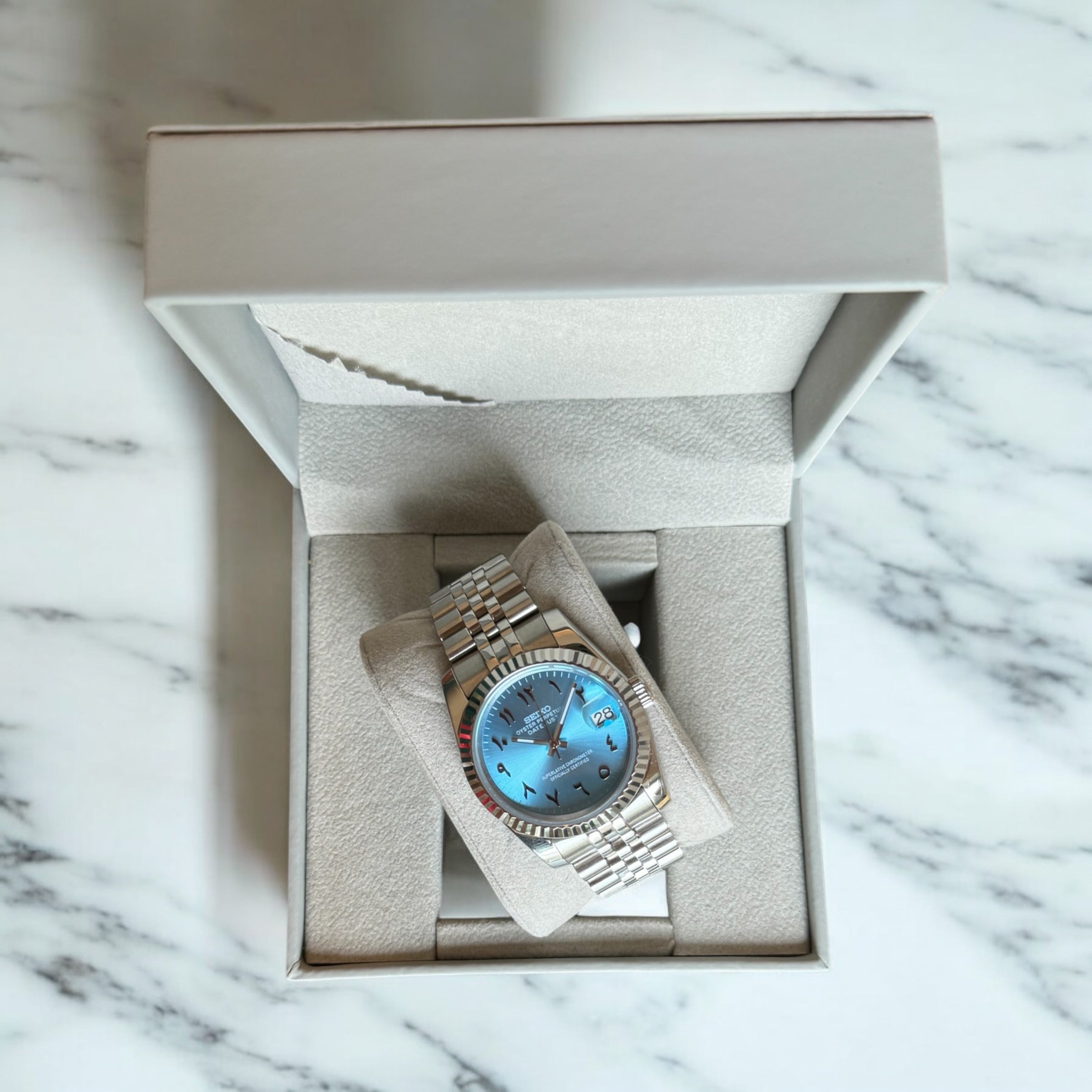 SEIKO MOD ARABISCHES ZIFFERBLATT