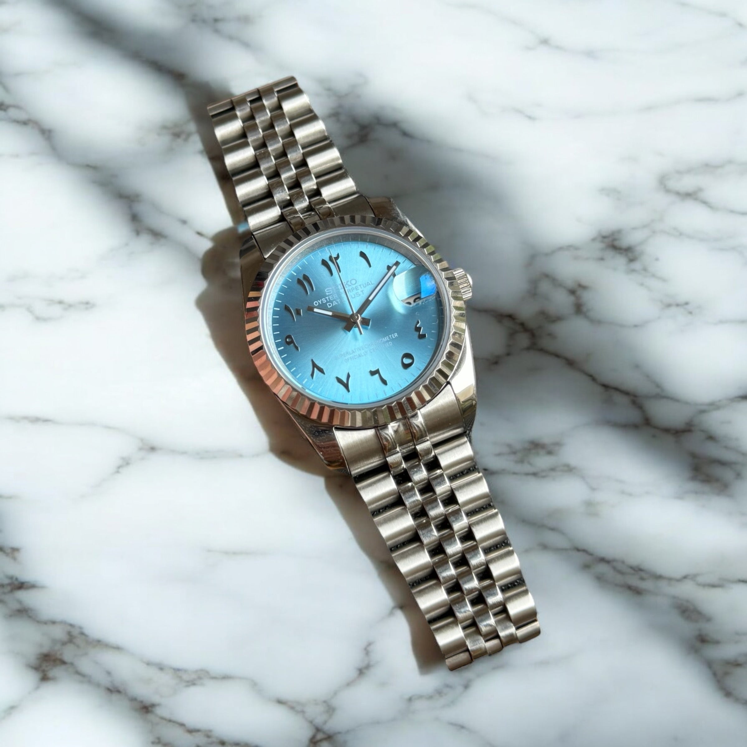 SEIKO MOD ARABISCHES ZIFFERBLATT